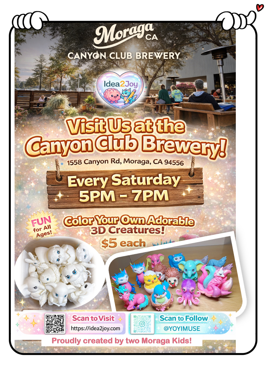 Idea2Joy booth at Canyon Club Brewery