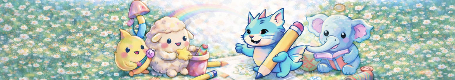 Idea2Joy - Cute characters drawing together